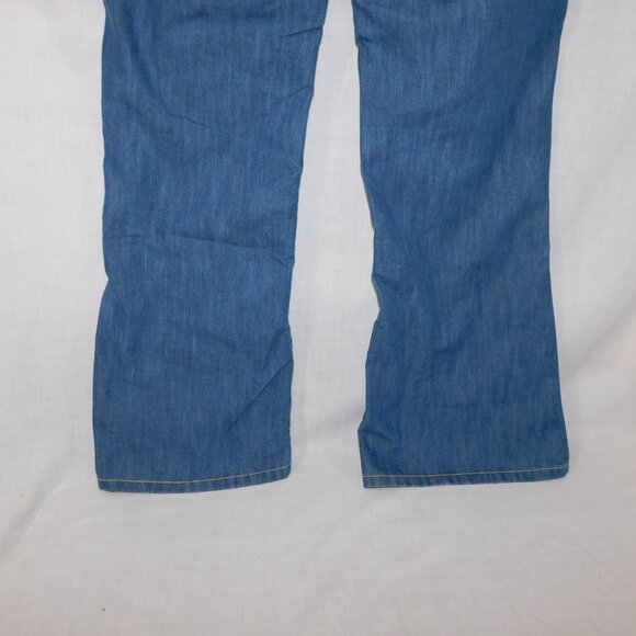 Primark Denim Co Womens 16 Medium Wash Flared Leg Blue Jeans - Picture 12 of 13